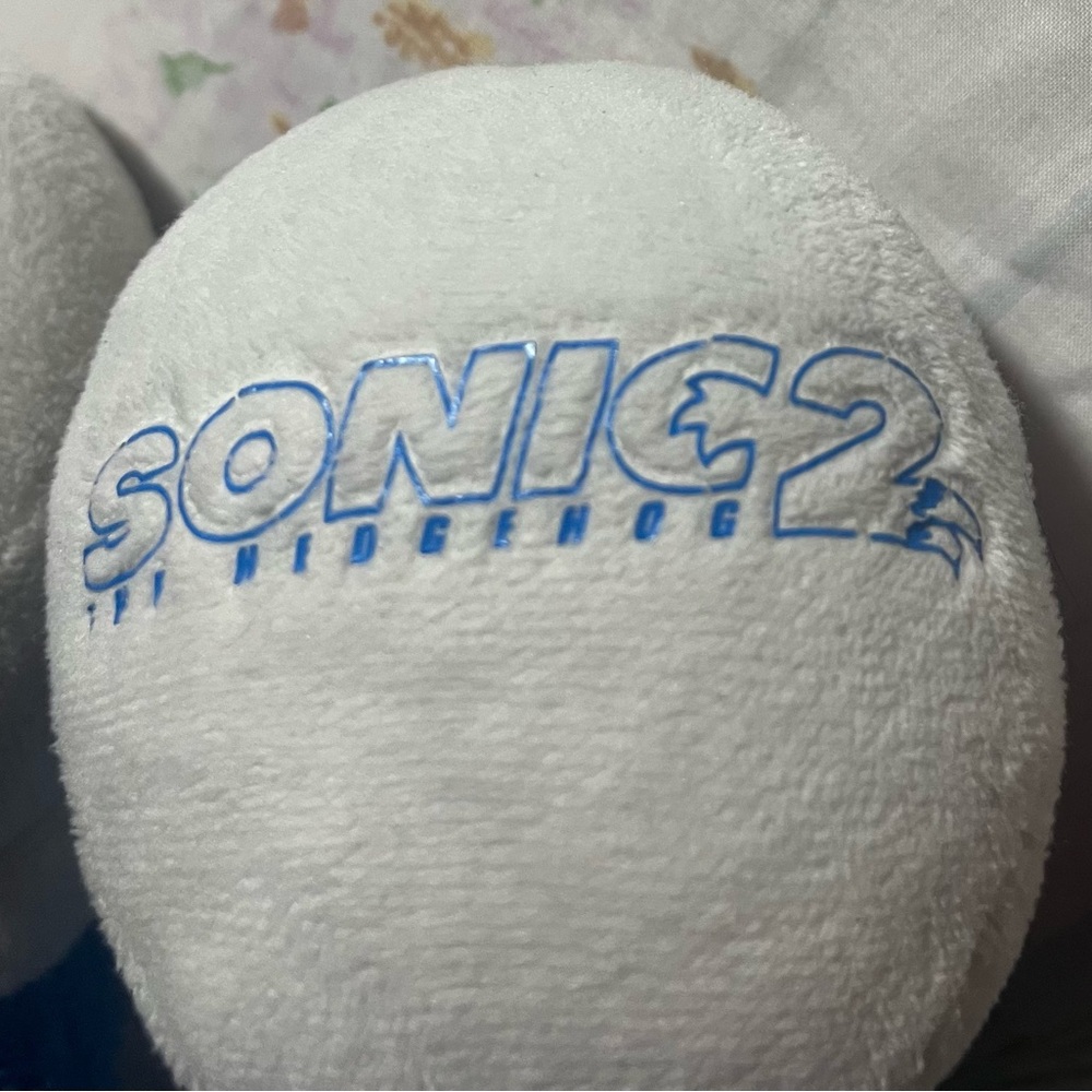 Sonic the Hedgehog 2 Build a Bear Plush Toy - Blue Blur - Picture 3 of 4